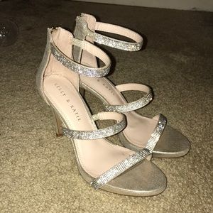 Rhinestone heels